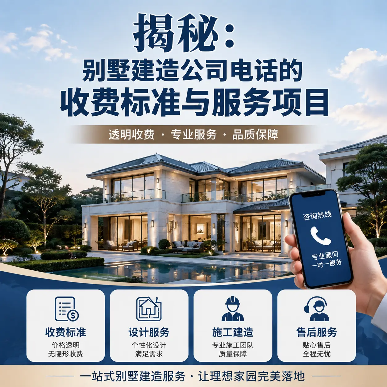 揭秘：观山湖别墅建造公司电话的收费标准与服务项目