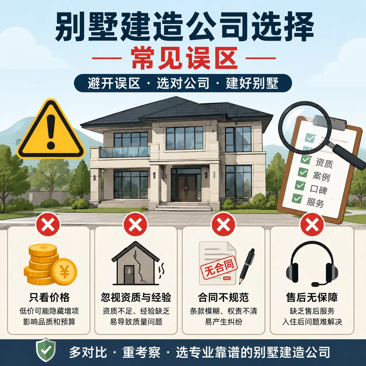 观山湖 别墅建造公司推荐：了解市场行情与服务内容