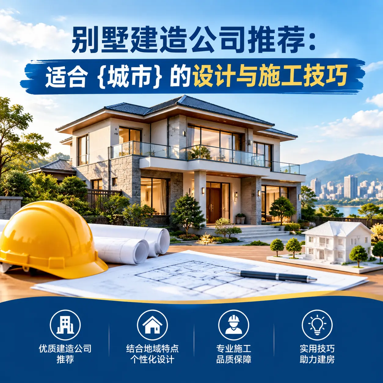 别墅建造公司推荐：适合 观山湖 的设计与施工技巧