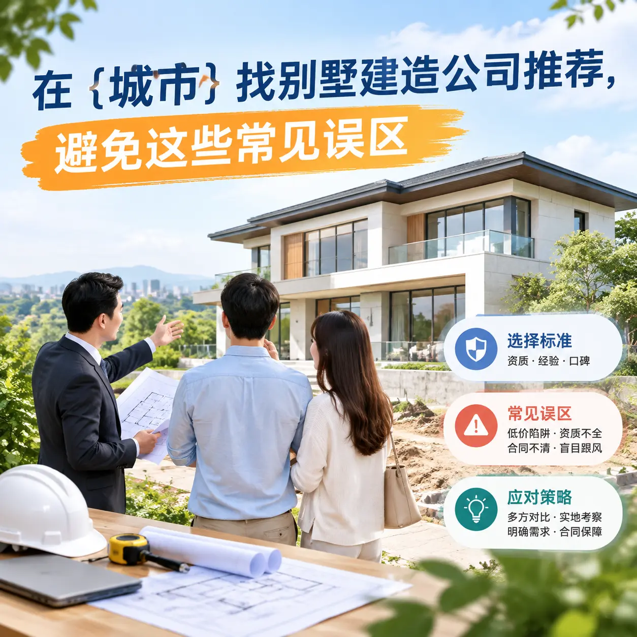 在 观山湖 找别墅建造公司推荐，避免这些常见误区