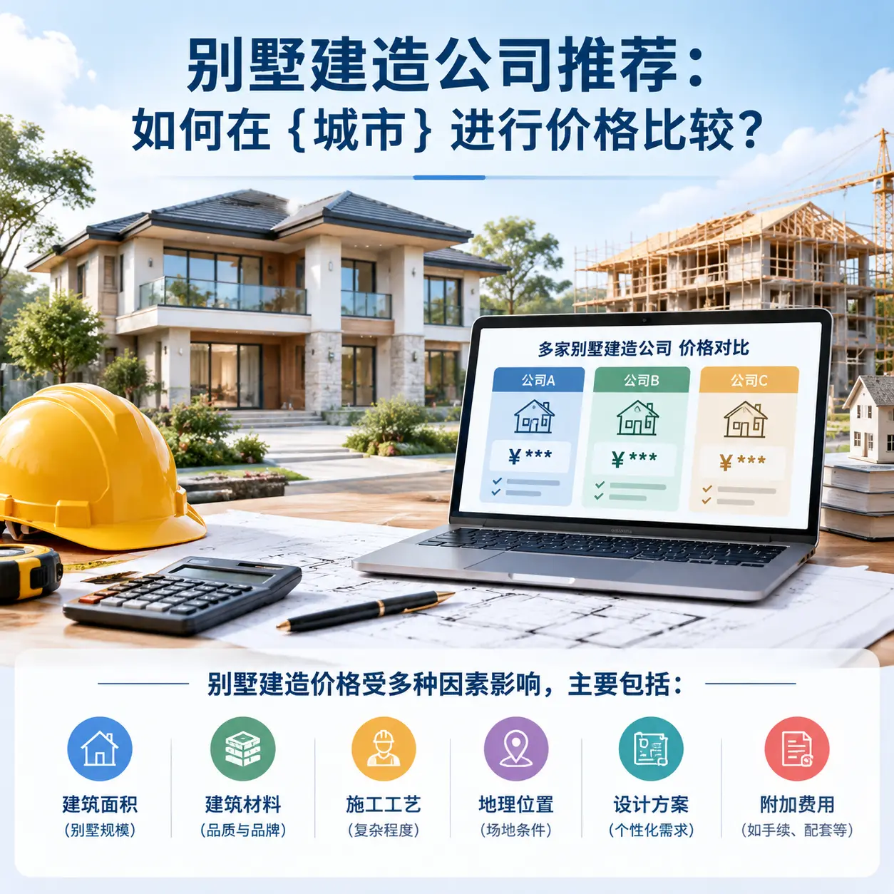 别墅建造公司推荐:如何在 观山湖 进行价格比较?
