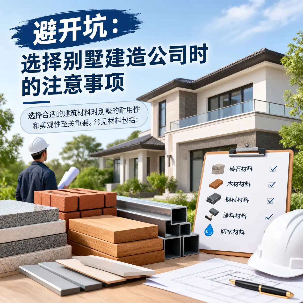 避开坑：选择 观山湖 别墅建造公司时的注意事项