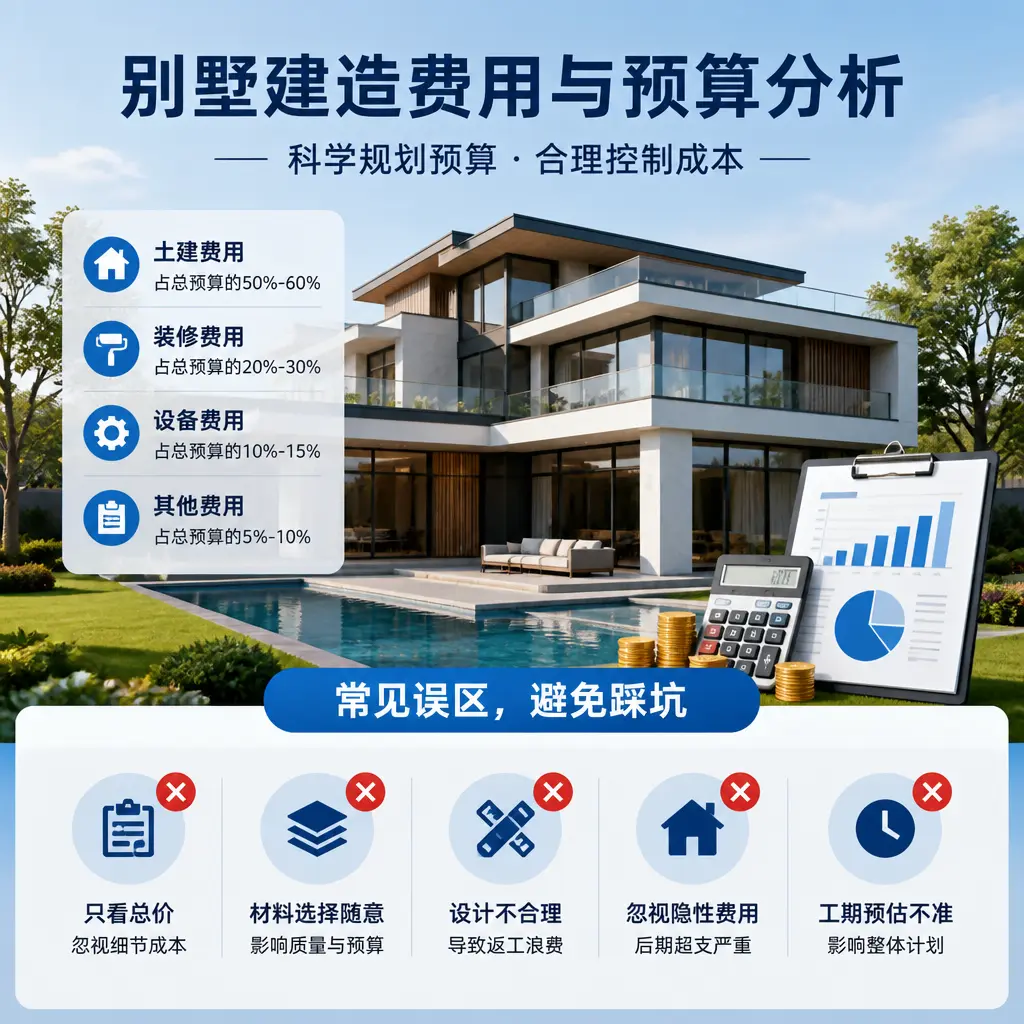 别墅建造公司推荐： 观山湖 建造别墅的费用与预算分析