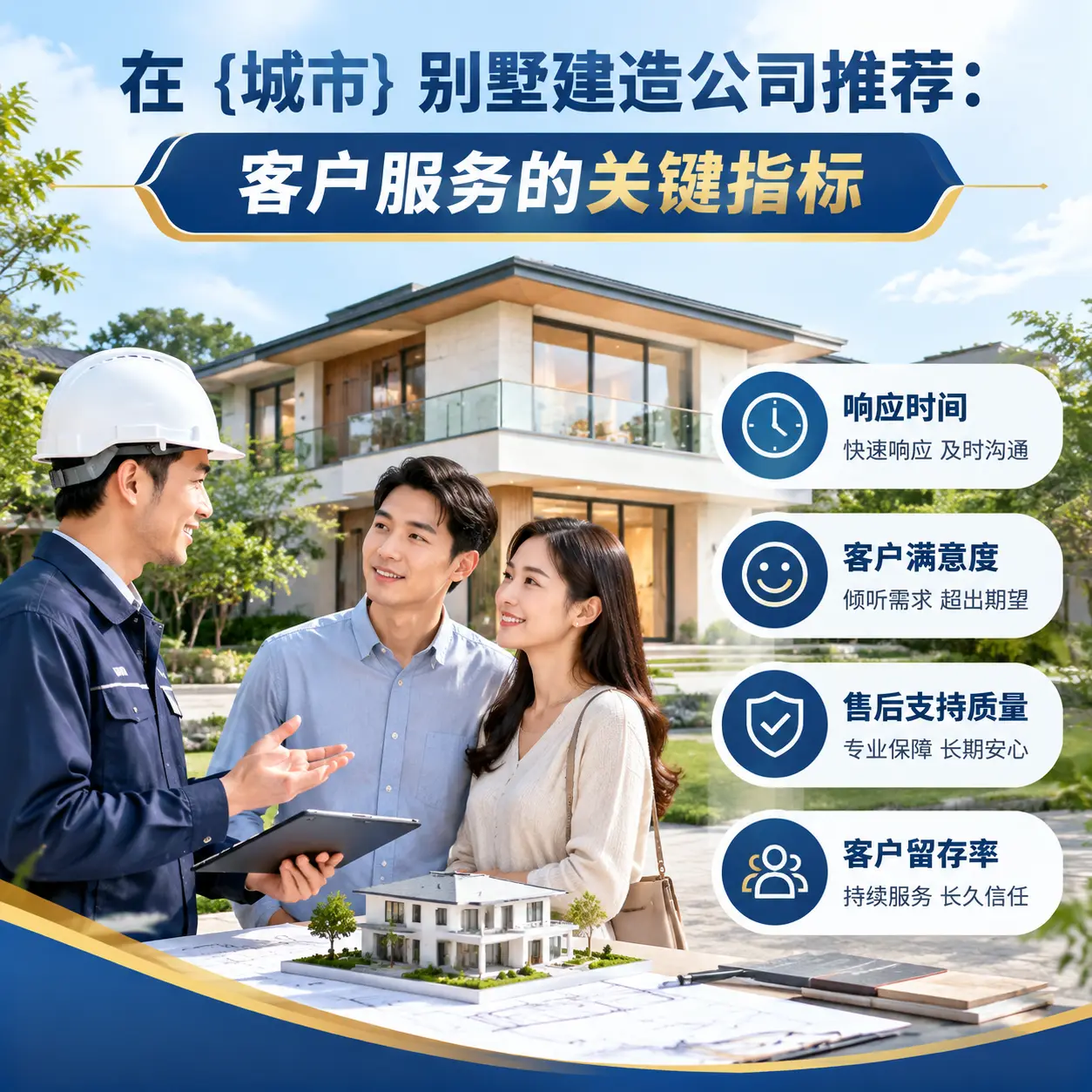 在 观山湖 别墅建造公司推荐:客户服务的关键指标
