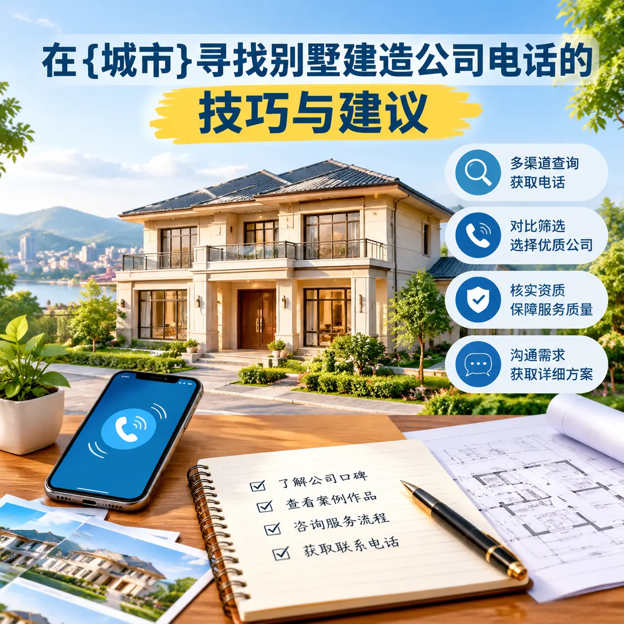 在观山湖寻找别墅建造公司电话的技巧与建议