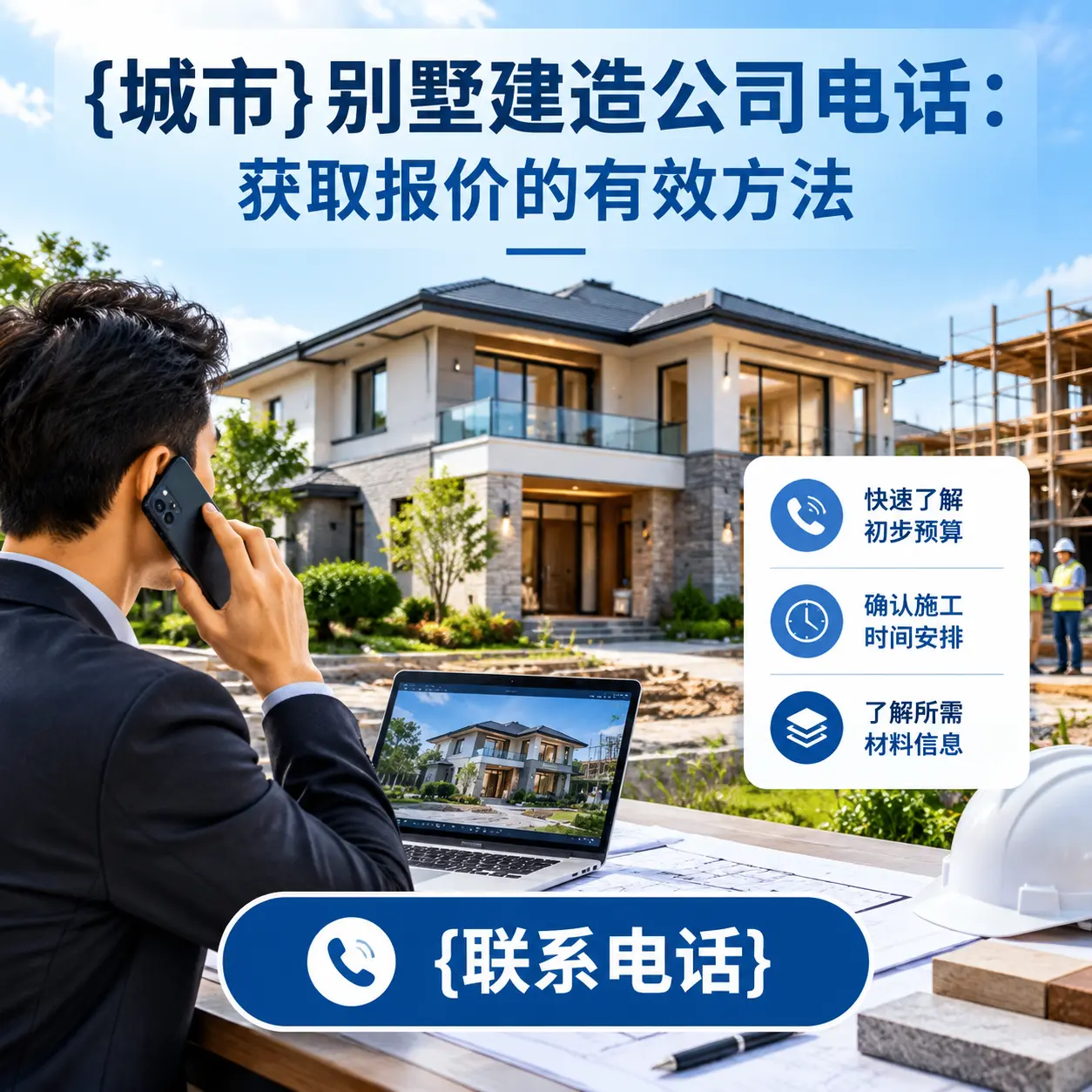 观山湖别墅建造公司电话:获取报价的有效方法