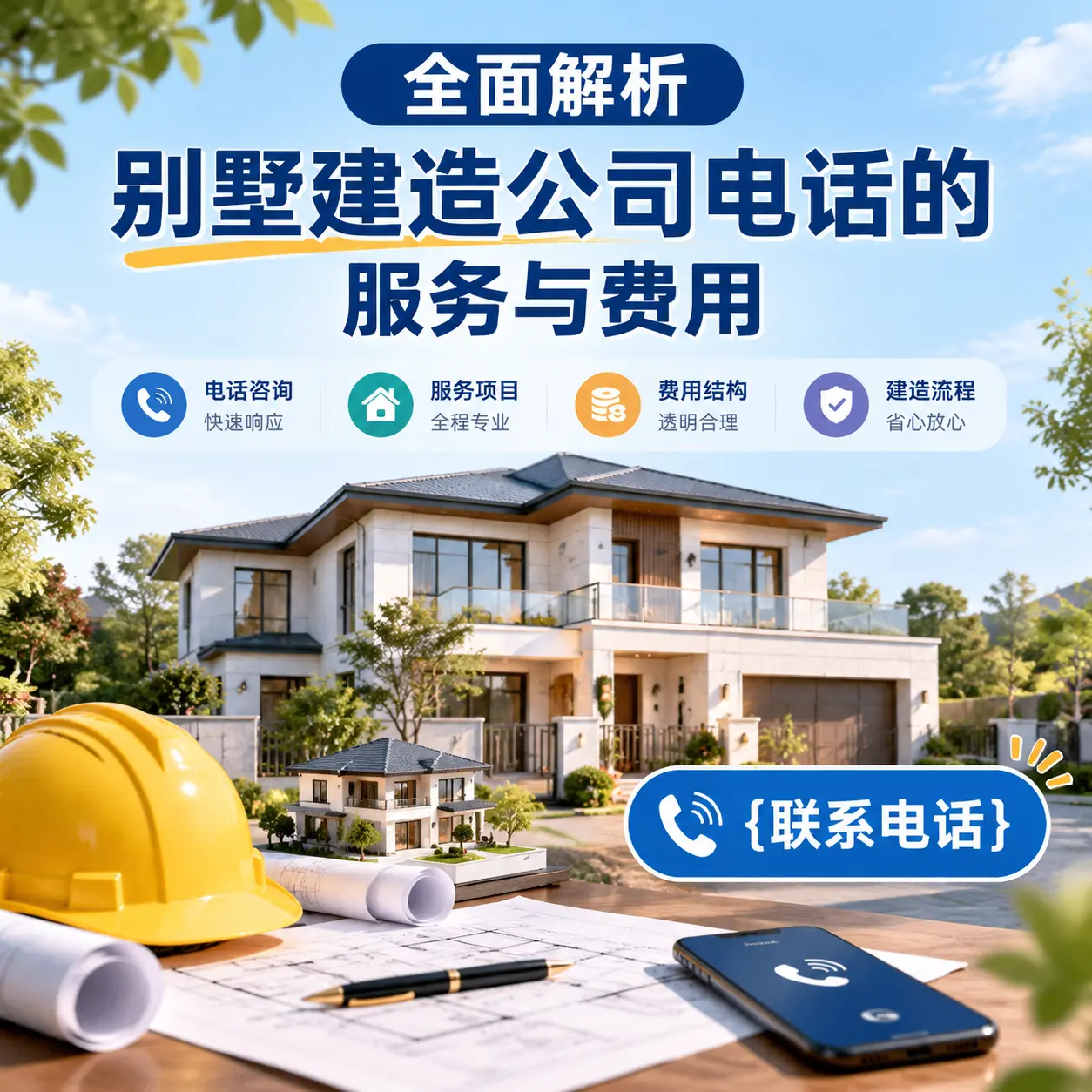 全面解析观山湖别墅建造公司电话的服务与费用